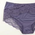 thumbnail image 5 of Beauwear-ropa interior de talla grande para mujer, bragas cómodas, íntimas de encaje, bragas de seda de hielo ahuecadas, lencería Sexy, 5 of 5
