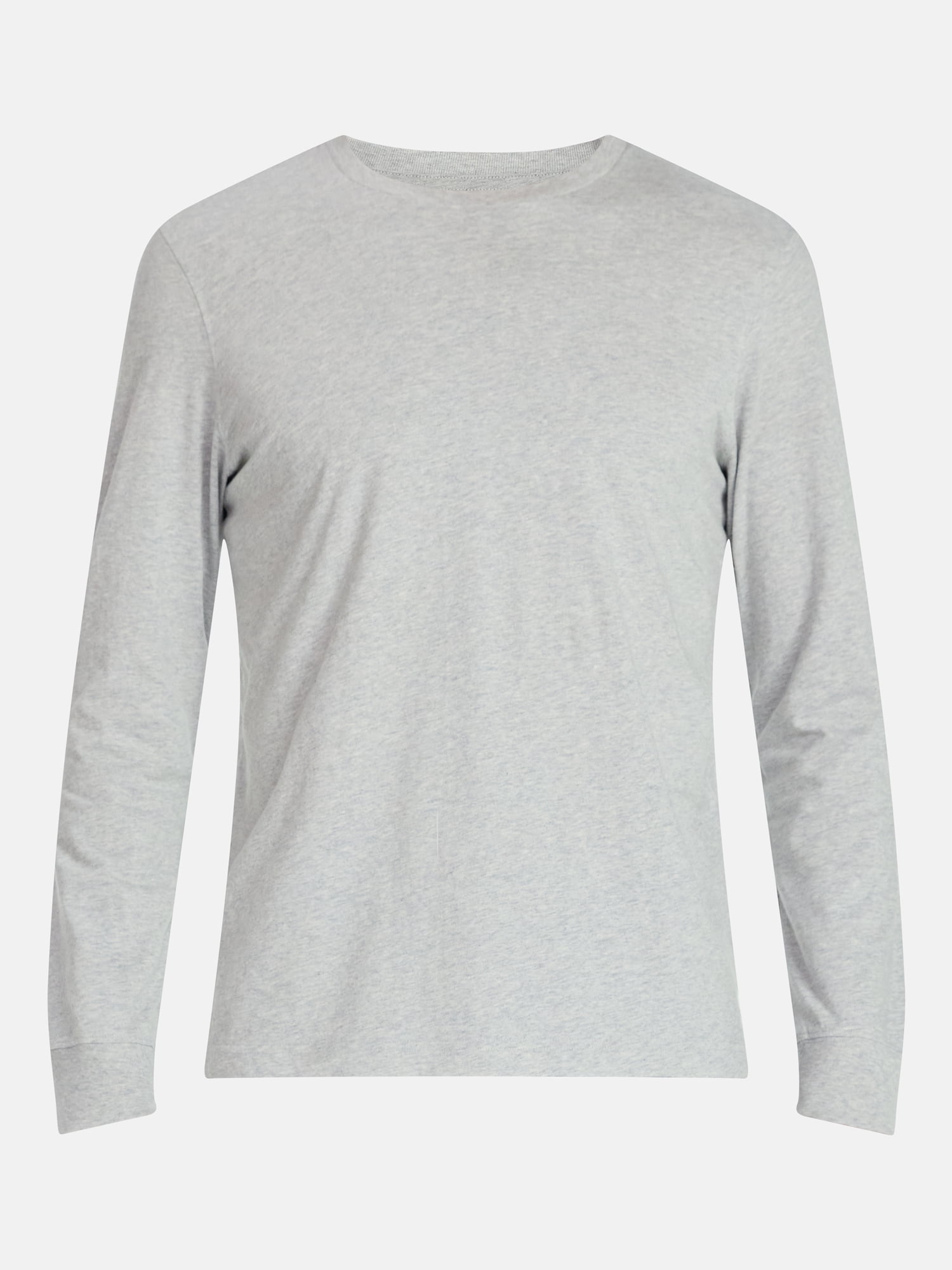(3 pack) George Men's & Big Men's Relaxed Fit Cotton Crewneck T-Shirt with Long Sleeves, Size XS-3XL