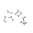 thumbnail image 3 of BLESIYA 6x50x Tibetan Dog Pet Bone Shape Charms Pendant DIY Jewelry Making 6 Pcs, 3 of 7