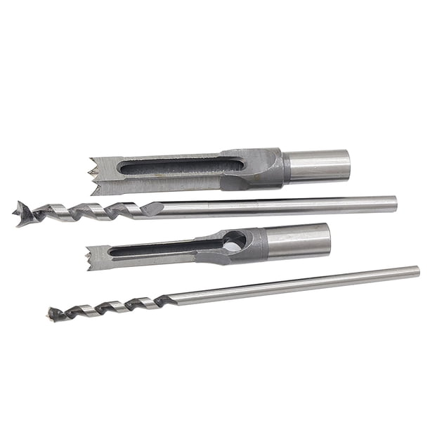 Scienceny Taladro de agujero cuadrado HSS de 15mm, herramientas de taladro de carpintería, taladro cuadrado de acero de alta velocidad, taladro de Herramientas eléctricas 10 mm Scienceny TO000194-05