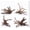 Kueiyang Hornwood, variant on Natural Spider Wood Driftwood Branches for Aquarium Decoration (12-16 Inch, XL, 4 Pieces)
