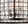 thumbnail image 2 of CWI Lighting Meghna 6 Light Up Farmhouse Metal Chandelier in Brown, 2 of 5