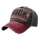 thumbnail image 1 of Knite Gorra Rock Vintage Bordada Lavada Algodón Estilo Antiguo Unisex Casual, 1 of 4
