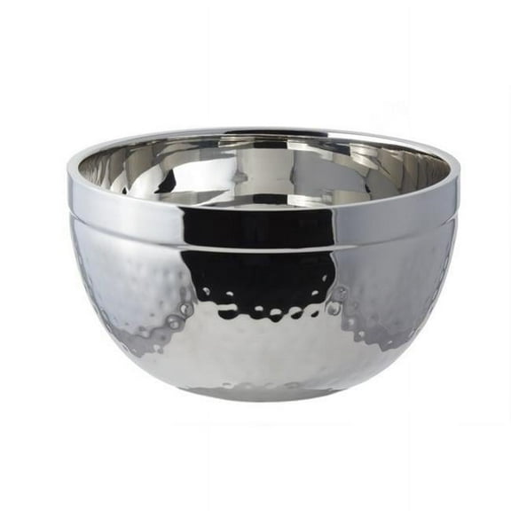 Bon Chef 61245 11 x 6 in. Classic Double Wall Bowl Hammer, 5 quart