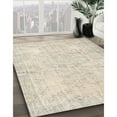 thumbnail image 2 of Ahgly Company Indoor Round Traditional Tan Brown Persian Area Rugs, 4' Round, 2 of 6