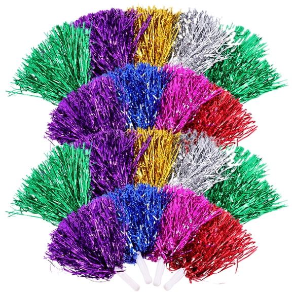 BRIGHTFUFU 18 Uds. Pelota de porristas, aeróbicos con flores, deportes escolares, pelota de encuentro, accesorios de flores, pelotas de animación