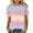 Pink, variant on SHE IS Trendy Going out Tops for Women 2026 Black Short Sleeve T-Shirts for Women Blouses for Women Plus Size Short Sleeve Womens Graphic Tees V Neck