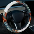 thumbnail image 2 of Fish 14.5 Inch Printing PVC Leather Car Wheel Cover Auto Accessories Steering Wheel Cover, 2 of 6