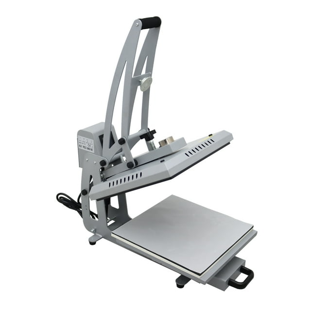 INTBUYING Automatic Heat Press Machine Auto Open Slide-out Draw Semi Unique Design 15x15inch