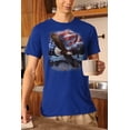 thumbnail image 2 of 4th of July American Flag Bald Eagle Mens Soft T Shirt, 2 of 5