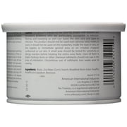 Micro Tweeze Hair Removal Wax Kit, No Strip Microwaveable Hair Wax for Face and Body with Wooden Spatulas, 8 fl oz Tub