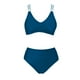 thumbnail image 5 of Traje de baño para mujer, moda para mujer, traje de baño sólido sin mangas, push-up, acolchado, traje de baño, ropa de playa, trajes de baño para mujer, 5 of 6
