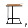 thumbnail image 2 of Mesa Auxiliar LUMO Tipo C Lateral Computadora Cama Beige, 2 of 8