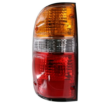 Left Driver side Tail Light Lamp Compatible with 2001 2002 2003 2004 Toyota Tacoma Pickup Truck TO2800139 8156004060-Include Bulbs