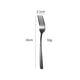 thumbnail image 3 of Juego de vajilla de calidad alimentaria, que incluye tenedor, cuchillo y cuchara, cubiertos duraderos para la cocina del hogar, aptos para lavavajillas (un juego de 5), 3 of 4