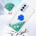 thumbnail image 4 of GANGXUN Funda Glitter Líquida para Samsung Galaxy A17 con Anillo Brillante, TPU Antichoques y Esquinas Reforzadas, Soporte, 4 of 6