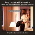 thumbnail image 3 of Bombilla LED Philips Hue Smart de 9 W, A19, blanco cálido y suave, 800 lúmenes, paquete de 4, 3 of 7