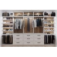 thumbnail image 4 of Hardware Resources 357T Closet System 14" Cascading Tie Belt Pants Organizer - Chrome, 4 of 4