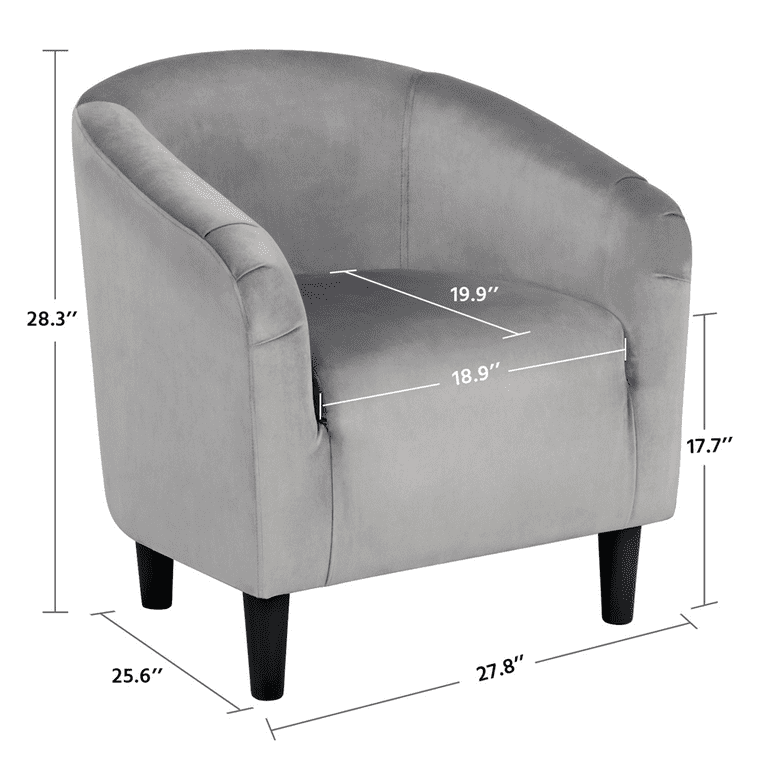 Gray tub chair hot sale