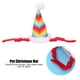 thumbnail image 2 of Sombrero de Navidad para mascotas NikouMX colorido diseño a prueba de futuro, 2 of 8
