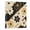 Gold Black Floral Heart, variant on Haosy Hardcover 3 Ring Binder 1.5 Inch Ring Decorative Binder Organizer for Home School Office, Gold Black Floral Heart
