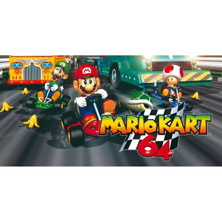 N64 Mario Kart 64, Nintendo, WIIU, [Digital Download], (Top Best N64 Games)