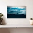 thumbnail image 2 of Elephant Stock Vang Vieng Mountain Range Wall Art - Horizontal Canvas Wall Art - Living Room Wall Decor - Nature Canvas - Black And Blue Decor - 12" x 8", 2 of 8