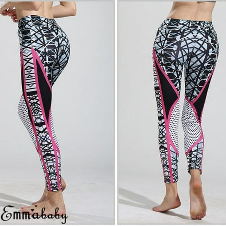 Fashion Womens Yoga Leggings Fitness Sports Gym Exercise Running Jogging Pants Trouser For (Best Yoga Pants For Cellulite)