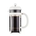 thumbnail image 7 of Bodum Chambord French Press Coffee Maker with Borosilicate Glass Carafe, 34 Ounce, White, 7 of 7