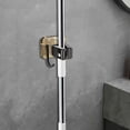 thumbnail image 4 of weibbin Unattached Clip Hook Transparent Backboard No Punching Hook Stainless Steel Mop Clip No Punching Mop Metal Hook Bathroom Brooms Mop Storage Rack, 4 of 6