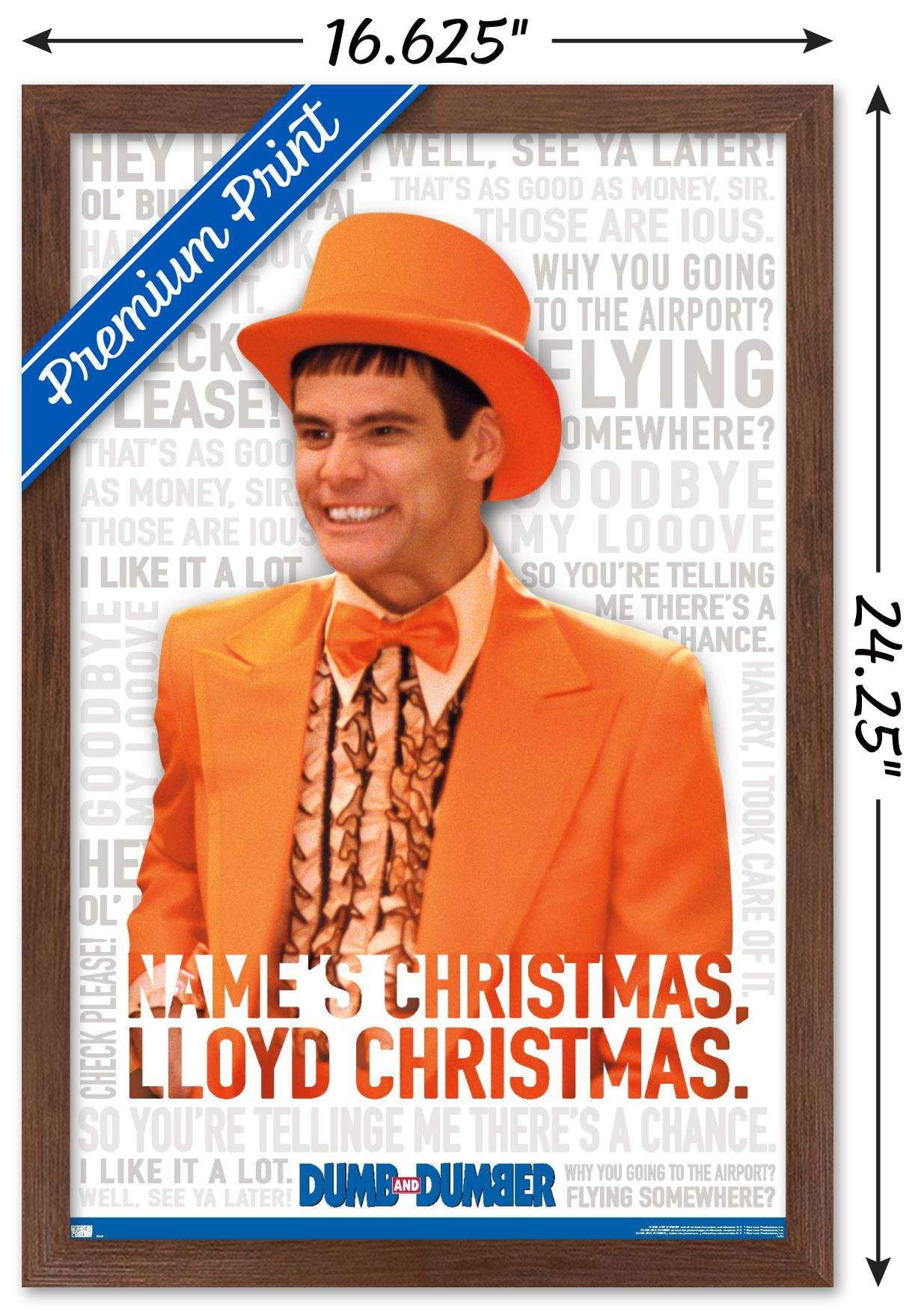 Dumb and Dumber - Suit Wall Poster, 14.725" x 22.375", Framed