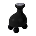 thumbnail image 1 of Masajeador corporal inalámbrico portátil con 6 velocidades y 4 cabezales para hombros, piernas y manos. negro, 1 of 8