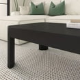 thumbnail image 5 of Plank+Beam Modern 54" Coffee Table, Rectangle Table for Living Room, Black, 5 of 6