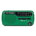 thumbnail image 2 of Kaito Voyager V2 AM FM Shortwave Weather Emergency Radio with Solar and Crank - Green, 2 of 7