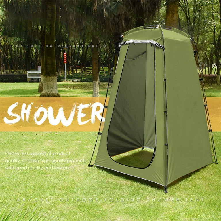 BLEEUS Outdoor Bath Tent Folding Privacy Mobile Uv Protection