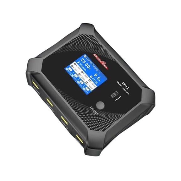 Ultra Power Technology UPTUP11 UP11 AC 240W & DC 540W 4-Port Multi-Chemistry AC & DC Battery Charger