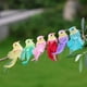 thumbnail image 5 of 6 pájaros artificiales para árboles, figuras de pájaros artificiales realistas con plumas, ideales como accesorios de fotografía para decoración de ja, 5 of 8