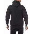 thumbnail image 2 of Pro Club Men's Heavyweight Pullover Hoodie, Black, 4XL, 2 of 2