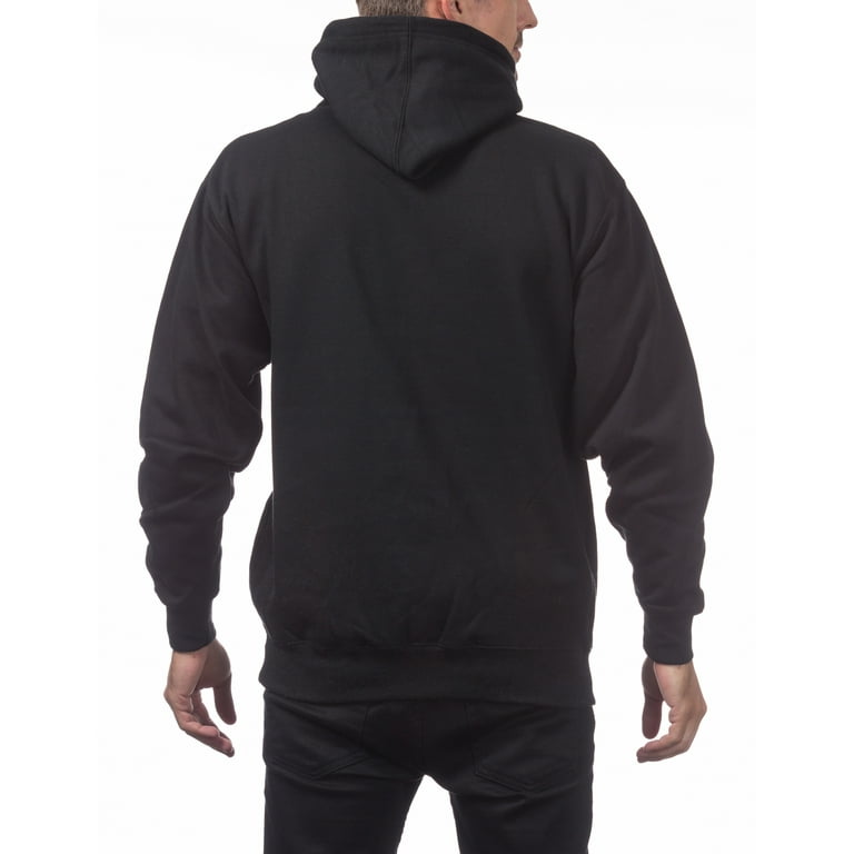 Pro Club Men s Heavyweight Pullover Hoodie Black 4XL Walmart