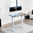 thumbnail image 2 of Escritorio de pie VIVO Electric Rustic Vintage Brown 110x60 cm, 2 of 9