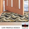 thumbnail image 3 of Black Gold White Marble Pattern Door Rugs,Washable Non Slip Door Mats Indoor,Decorative Door Mats,Entry Mat Indoor for Entrance,Bedroom,Kitchen,Bathroom,30"x17", 3 of 6
