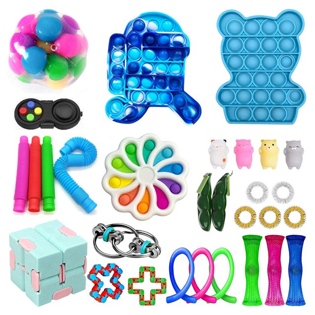 Honganda DIY Decompression Toy Set, Press Type Stress Relief Toys Kit