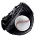 thumbnail image 2 of Guante de béisbol para adultos, guante de softbol de 12.5'' para entrenamiento y principiantes, izquierdo Todo negro, 2 of 9