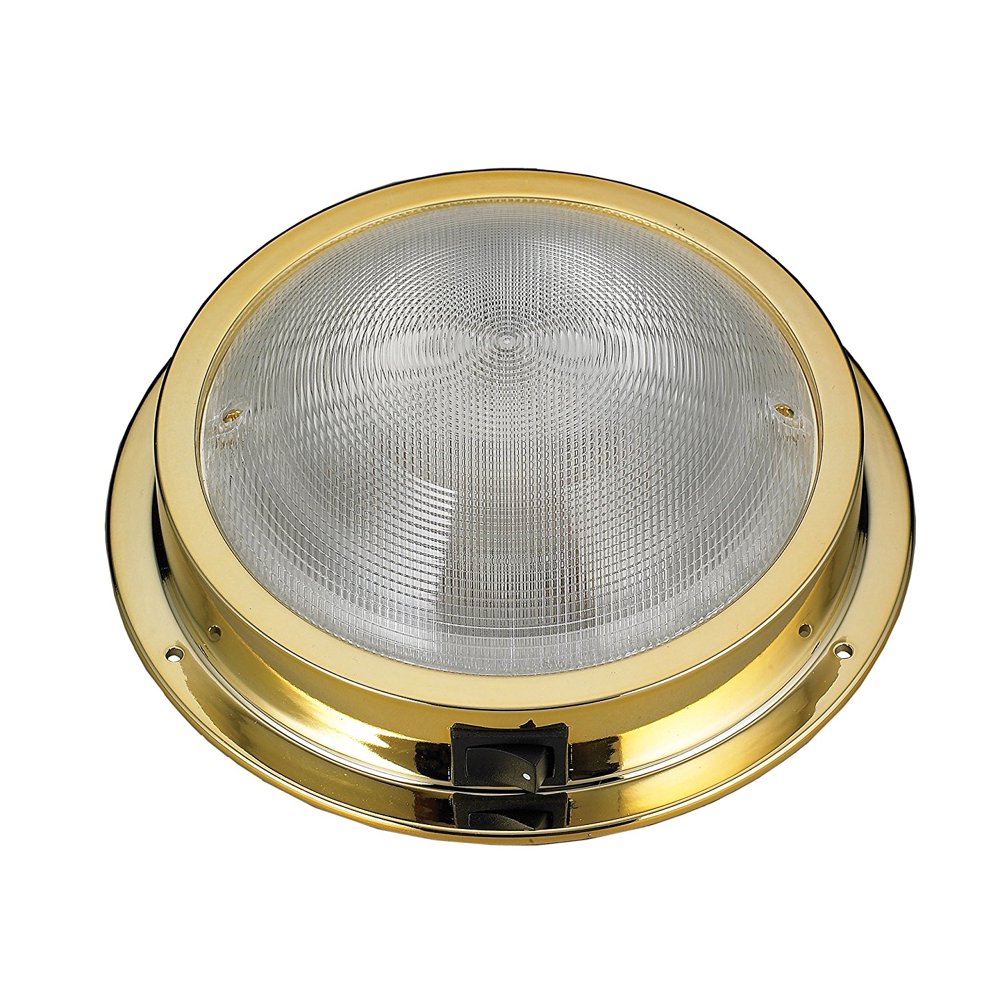 6 " LED Ceiling Light Surface Mount Dome Warm White BC 2628, 6