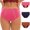 Pink, variant on jjayotai Womens Underpants Clearance 3PC Women's Menstrual Leak Proof Menstrual Panties Cotton Women's Physiological Underpants
