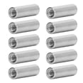 thumbnail image 4 of Écrou de Couplage Femelle, Écrou de Couplage Rond Antirouille M8 Robuste en Acier Inoxydable 10 Pcs pour Entretien, 4 of 8