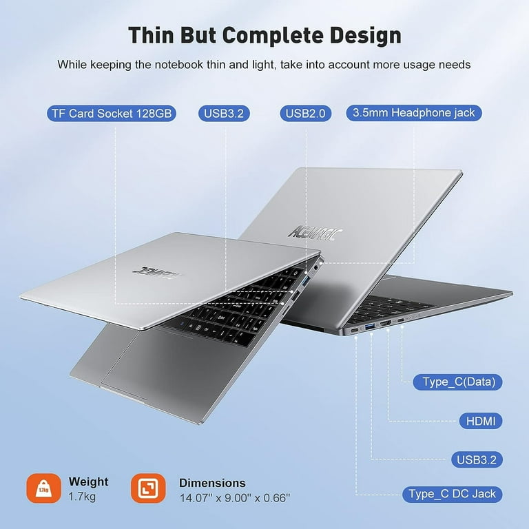 8-inch mini laptop is powered by an Intel Processor N95 Alder Lake