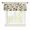 Color 5, variant on Rdsfhsp Beach Sand Seashells & Starfish Window Valance Coastal Nautical Short Curtain Rod Pocket Bathroom