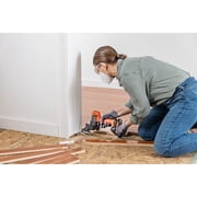 مثقاب لاسلكي Black+decker 20v، مجموعة أدوات كهربائية مكونة من 6 قطع، بطارية وشاحن متضمنان (bdcdmt1206kitc)