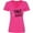 Hot Pink, variant on Inktastic Fight Breast Cancer Pink Ribbon Women's V-Neck T-Shirt